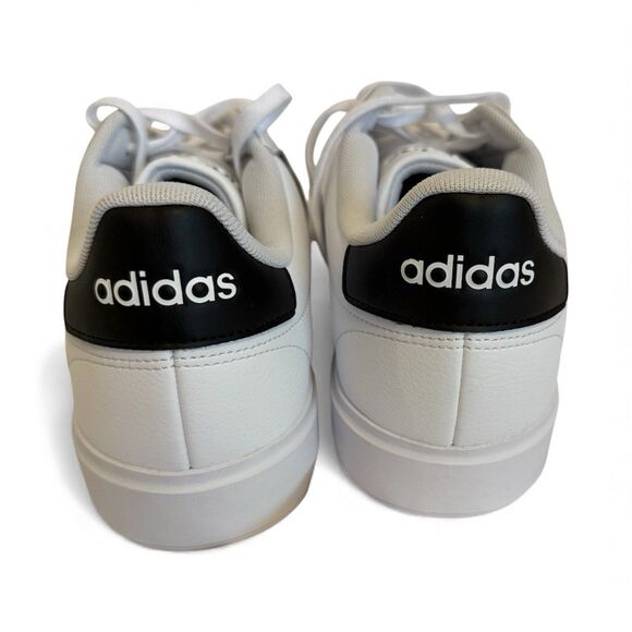 NWT Mens Adidas Grand Court 2.0 White / Black Tennis Shoe  GW9195 New Size 11.5 - Picture 7 of 9